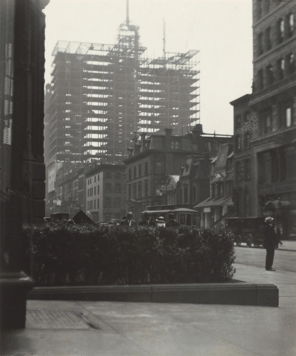 Old and New New York by Alfred Stieglitz, photograph, 1910