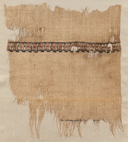 Fragment of a Tiraz-Style Textile by Unknown, textile, 1094-1130