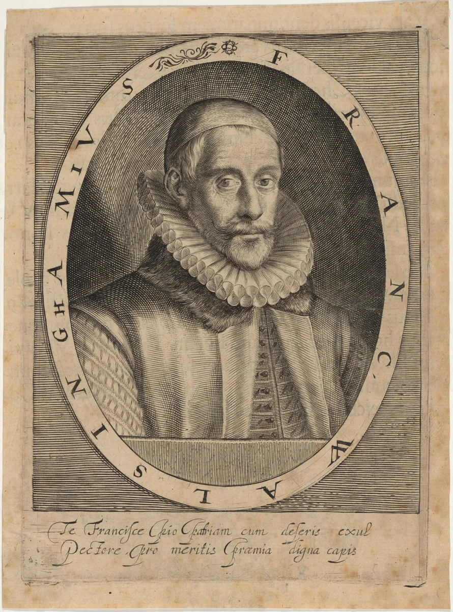 Sir Francis Walsingham by Willem de Passe, print, 1620