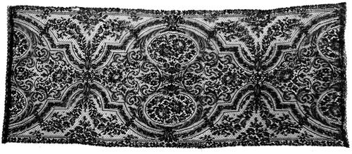 Bonnet Veil by England or France, textile, 1875-1900