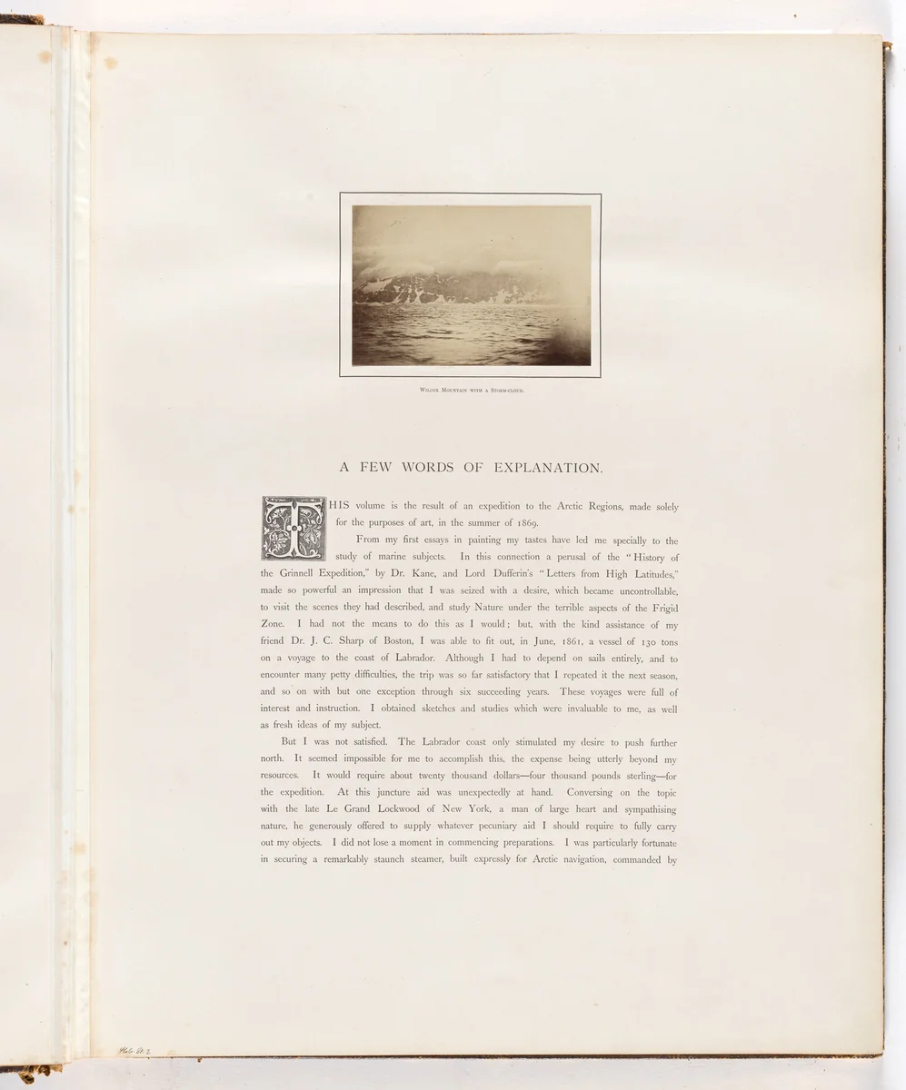 Untitled by George P. Critcherson, John L. Dunmore, William Bradford, photograph, 1869