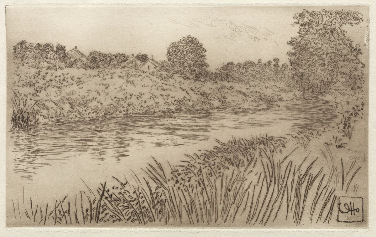 On the Bronx by Otto H. Bacher, print, 1906