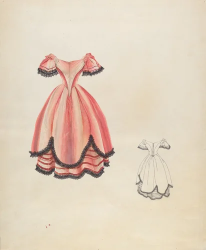 Dress by Ray Price, index of american design, 1937