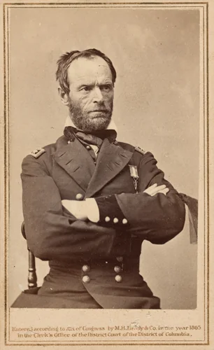General William Tecumseh Sherman by E. & H.T. Anthony, photograph, 1865