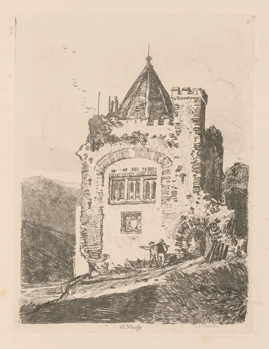 Liber Studiorum: Plate 37, A Study by John Sell Cotman, book, 1838