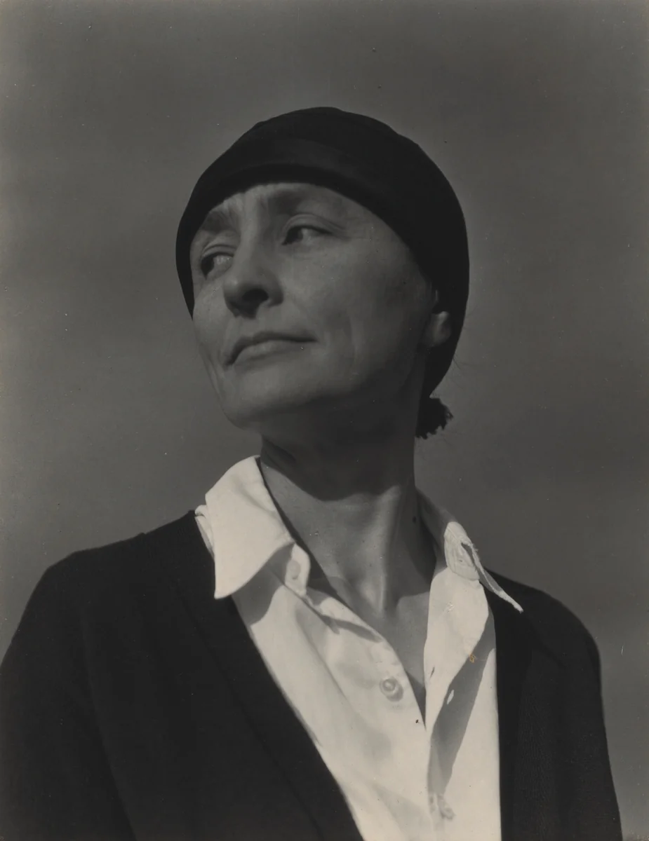 Georgia O'Keeffe by Alfred Stieglitz, photograph, 1928