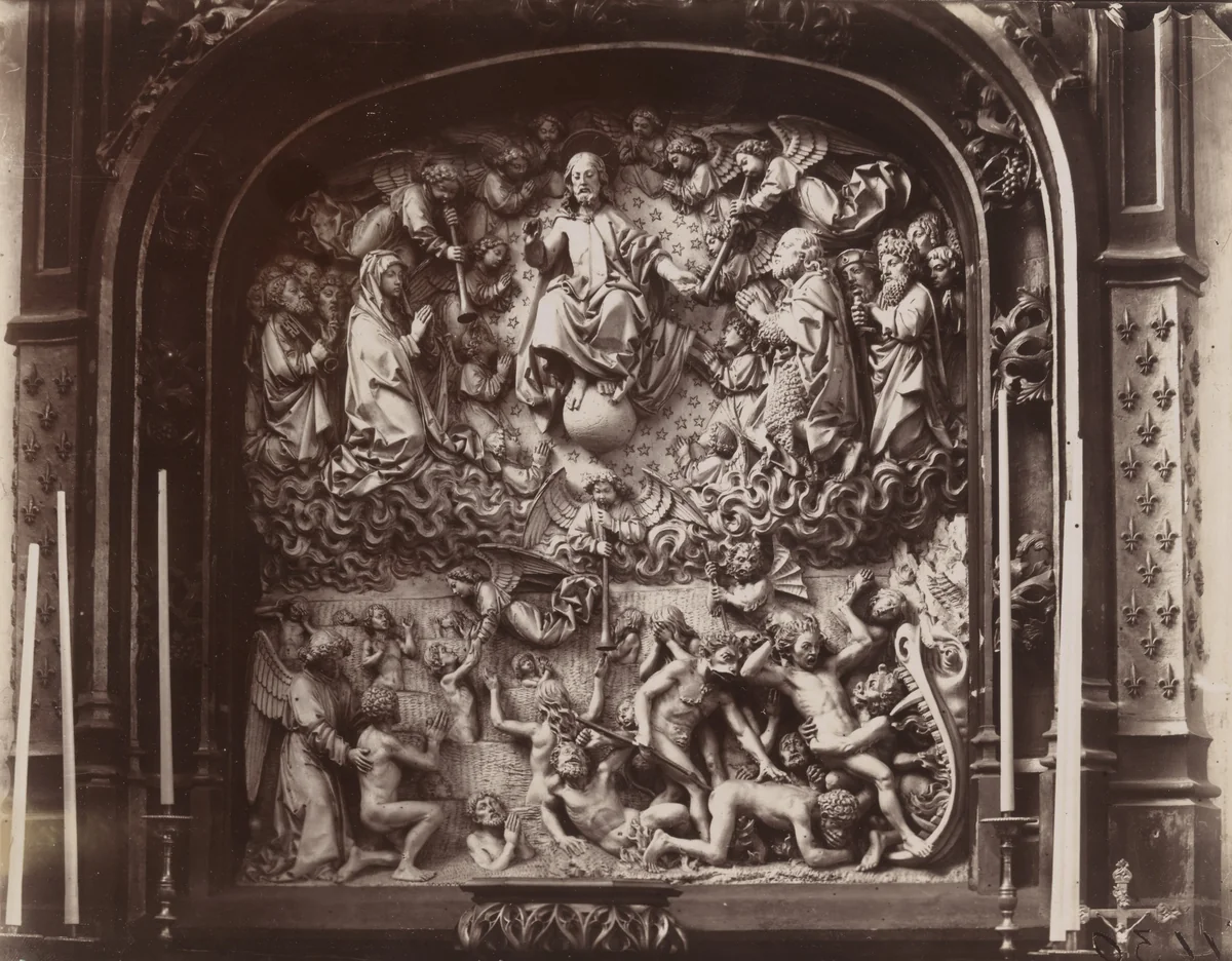 Abbeville, Saint-Vulfran, by Eugène Atget, photograph, 1899