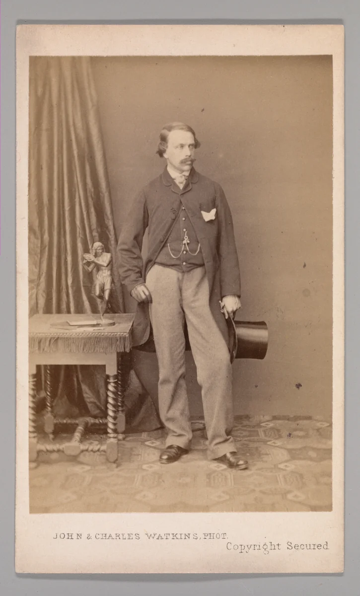 [Samuel Philips Jackson] by John and Charles Watkins, photograph, 1860-1869