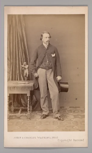 [Samuel Philips Jackson] by John and Charles Watkins, photograph, 1860-1869