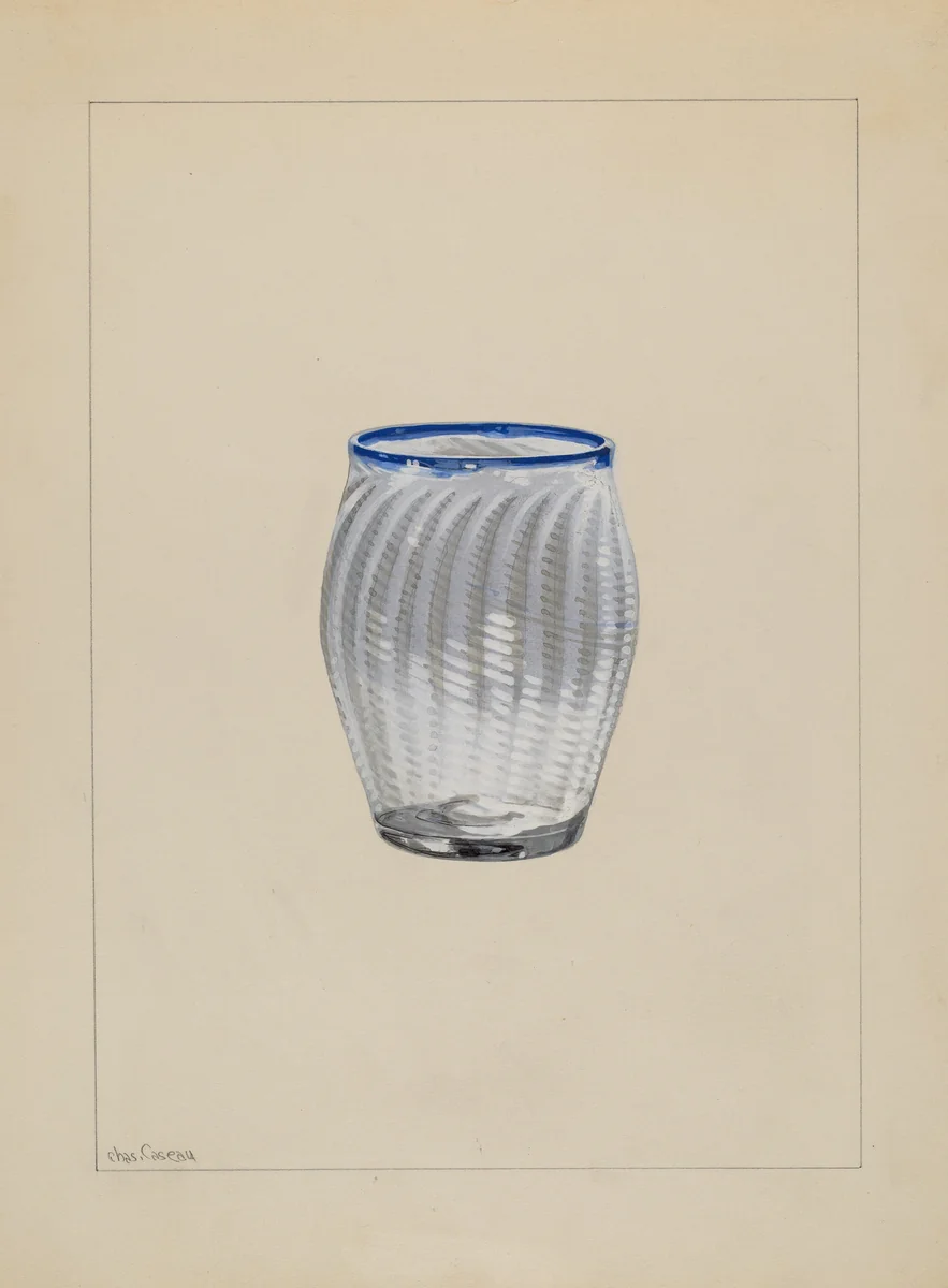 Tumbler by Charles Caseau, index of american design, 1936