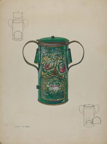 Nurses' Lamp by Frank Gray, index of american design, 1938