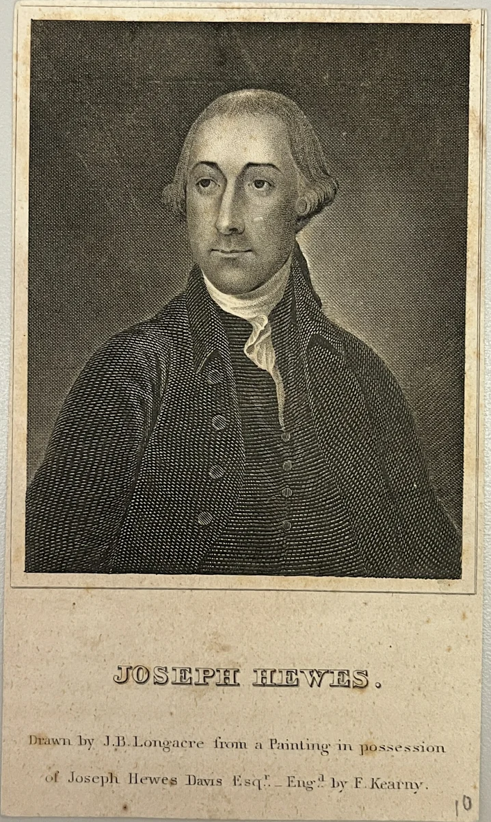 Joseph Hewes by Francis Kearny, other, 1800-1837