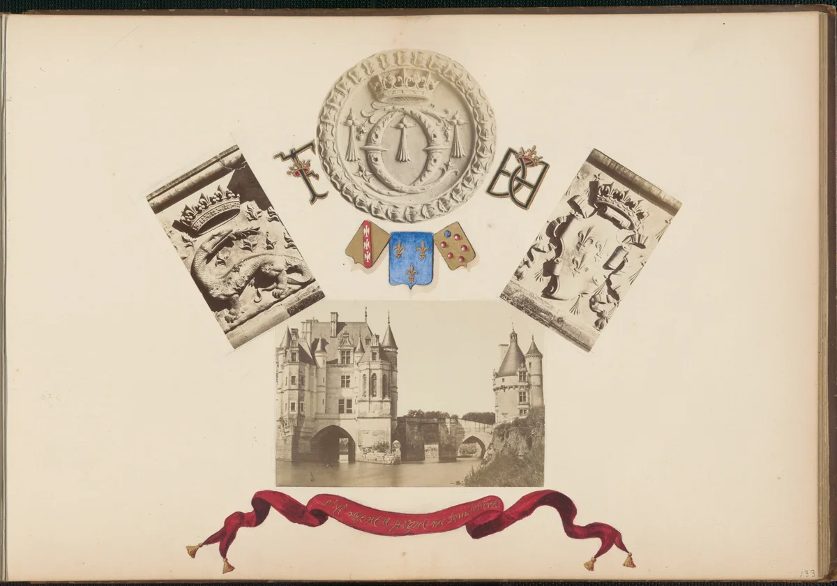 The Madame B Album by Marie-Blanche Hennelle Fournier, photograph, 1870-1879