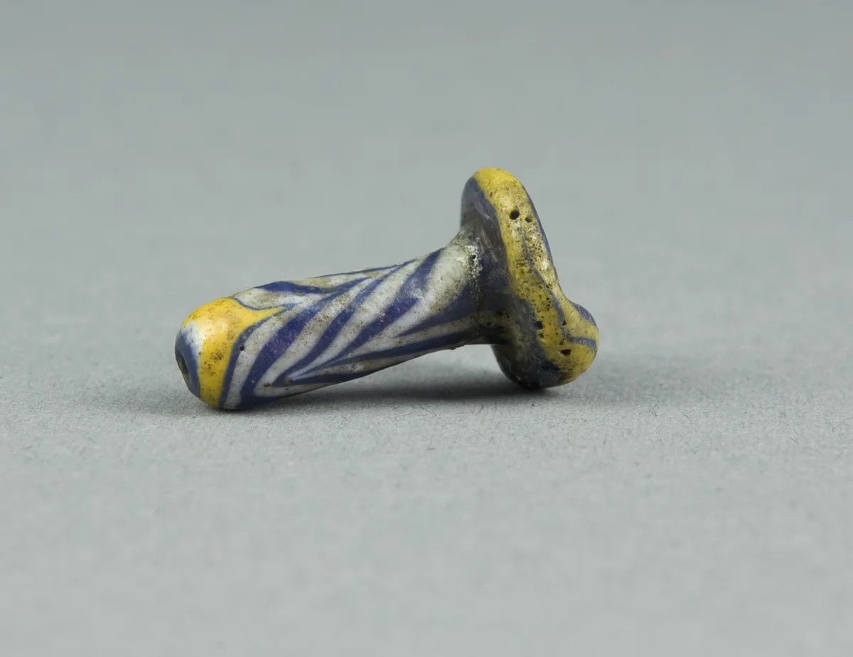 Ear Stud or Bead by Egyptian, other, -1350--1186