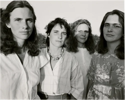 The Brown Sisters, Allston, Massachusetts by Nicholas Nixon, photograph, 1983