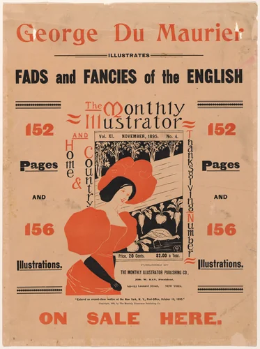 The Monthly Illustrator, November by anonymous, print, 1895