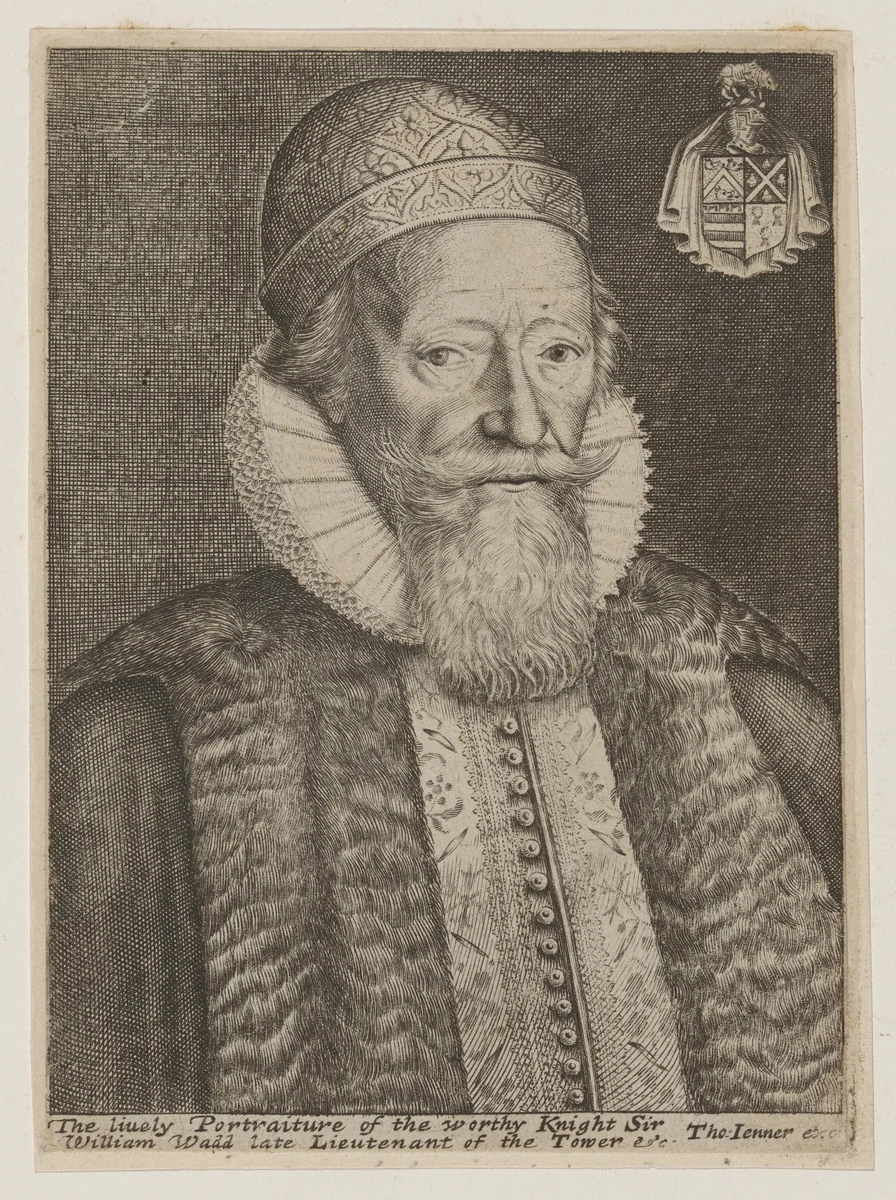 Sir William Wadd by John Payne, print, 1607-1647