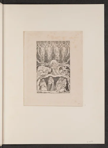 When the Morning Stars Sang Together by William Blake, portfolio, 1825