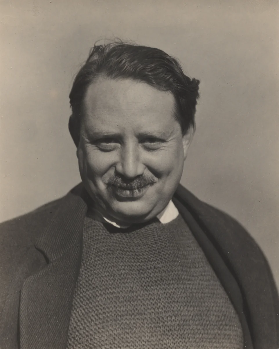 Paul Rosenfeld by Alfred Stieglitz, photograph, 1925