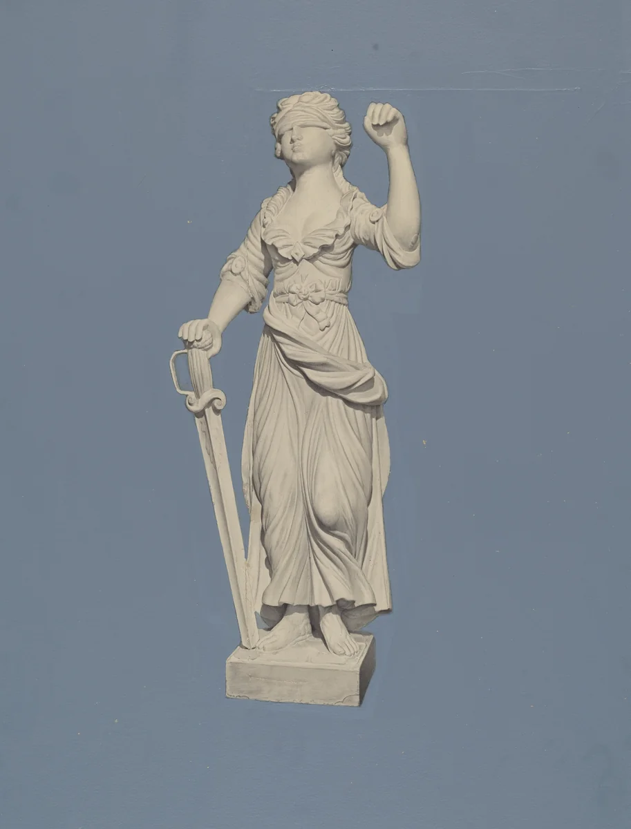 "Justice" by John W. Kelleher, index of american design, 1939