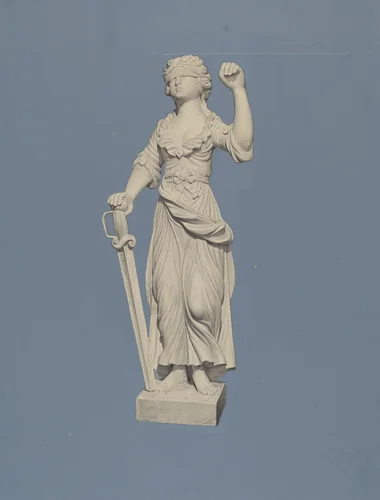 "Justice" by John W. Kelleher, index of american design, 1939