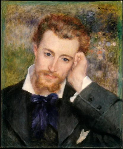 Eugène Murer (Hyacinthe-Eugène Meunier, 1841–1906) by Auguste Renoir, painting, 1877