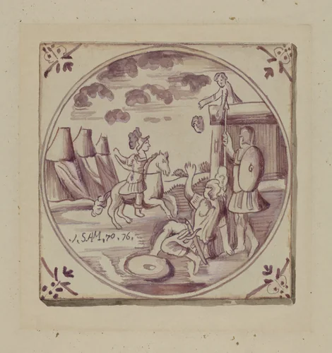 Fireplace Tile by John Dixon, index of american design, 1936