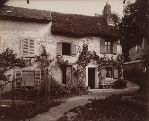 Auvers-sur-Oise by Eugène Atget, photograph, 1922