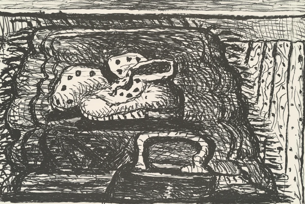Rug [special proof] by Philip Guston, print, 1979-1981