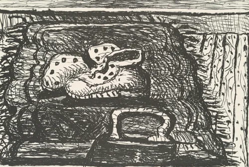 Rug [special proof] by Philip Guston, print, 1979-1981