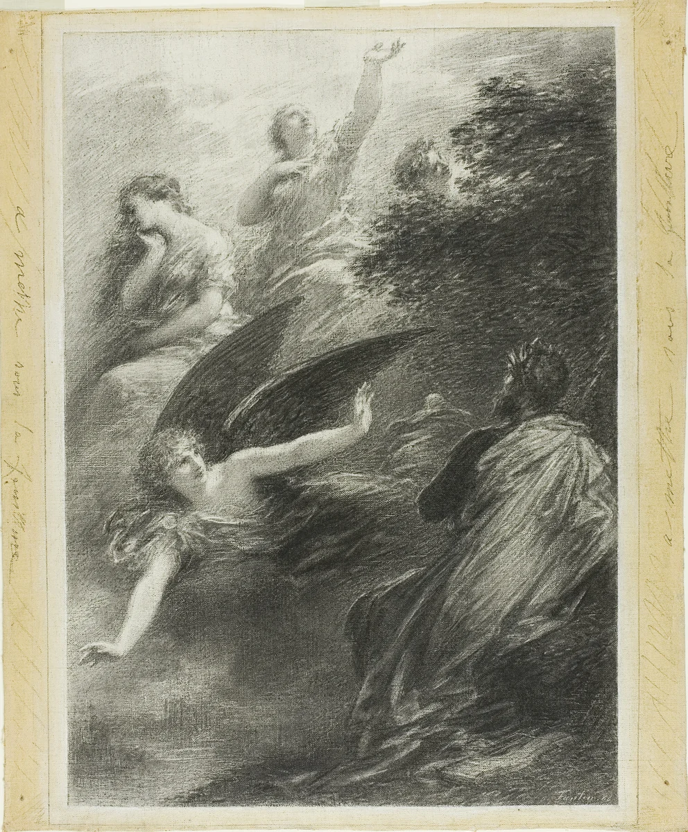 Religions and Religion by Henri Fantin-Latour, drawing, 1888-1904