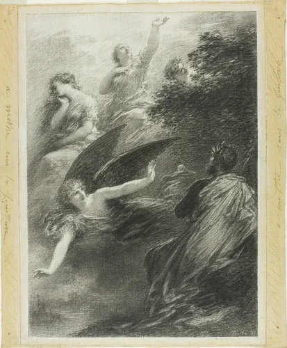 Religions and Religion by Henri Fantin-Latour, drawing, 1888-1904