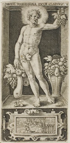 Noon, plate two from The Four Parts of the Day by Crispijn van de Passe, print, 1584-1637