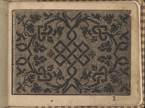 New Künstlichs Modelbuch (Page 33 recto) by Bernhard Jobin, book, 1600