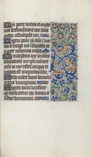 Book of Hours (Use of Rouen): fol. 122r by Master of the Geneva Latini, book, 1465-1475