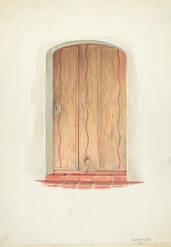 Door by Robert W.R. Taylor, index of american design, 1936