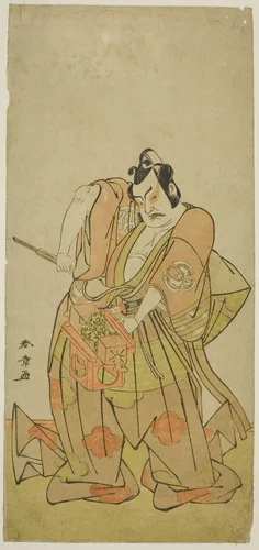 The Actor Nakamura Sukegoro II in an Unidentified Role by Katsukawa Shunsho (勝川 春章), print, 1774-1784