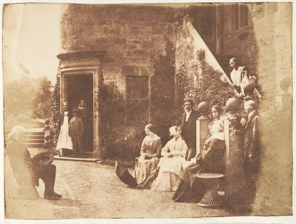 Bonaly Towers. Home of Lord Cockburn by Hill and Adamson, photograph, 1843-1847