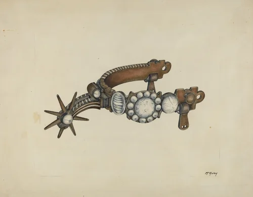 Spur by William McAuley, index of american design, 1938