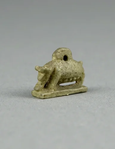 Amulet of a Sow by Egyptian, metalwork, -1070--656