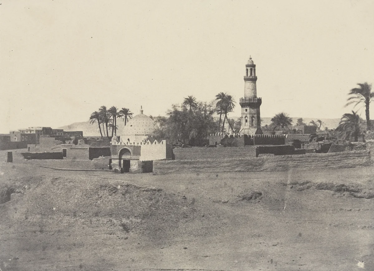 Mosquée et Tombeau de Mourad Bey by Maxime Du Camp, photograph, 1849