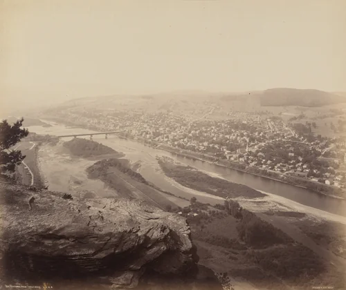 Towanda From Table Rock by William H. Rau, photograph, 1890-1900