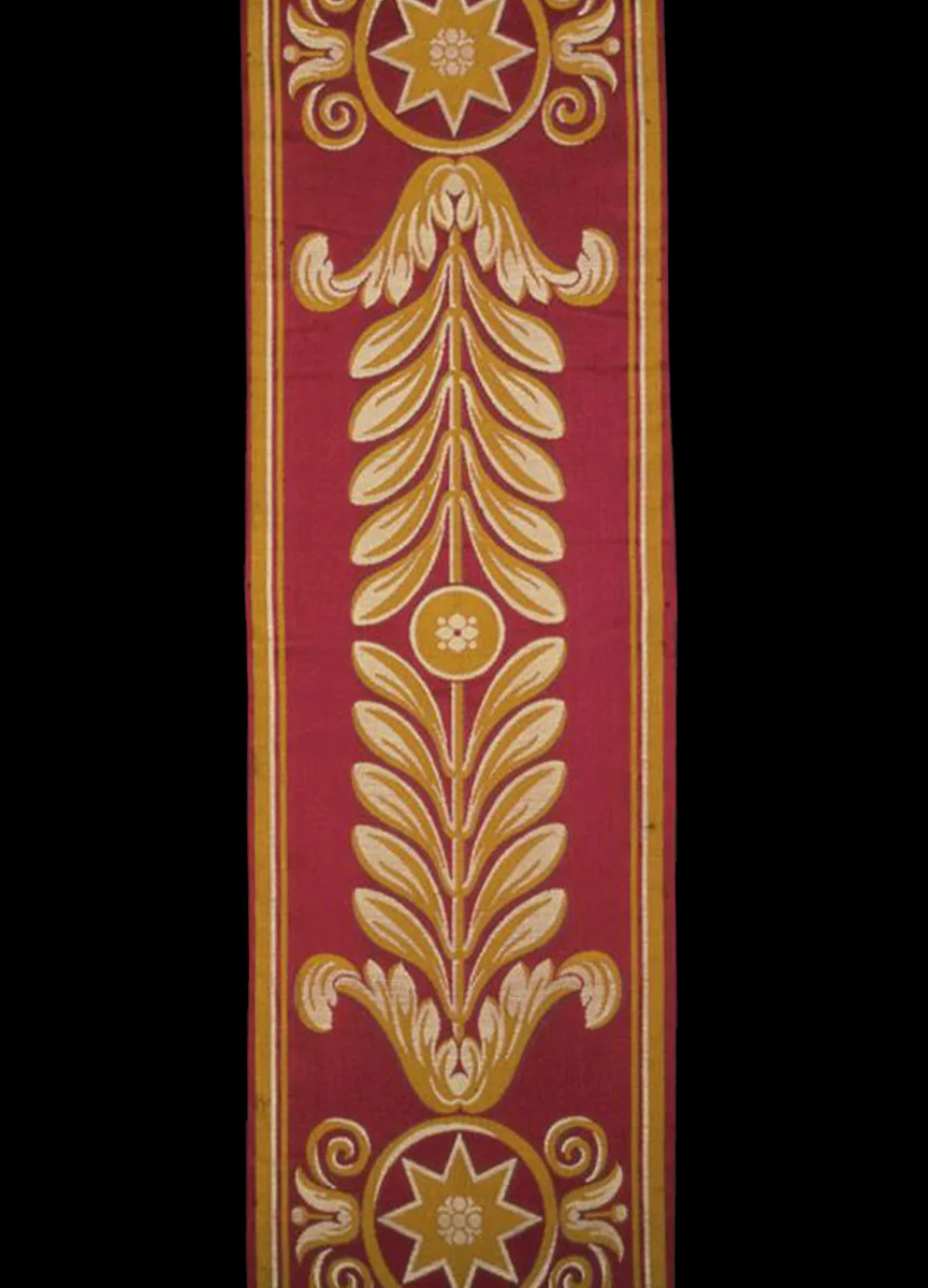 Border by France, textile, 1804-1814