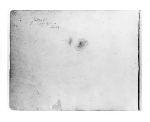 Sketchbook by John Quincy Adams Ward, artwork, 1857-1860