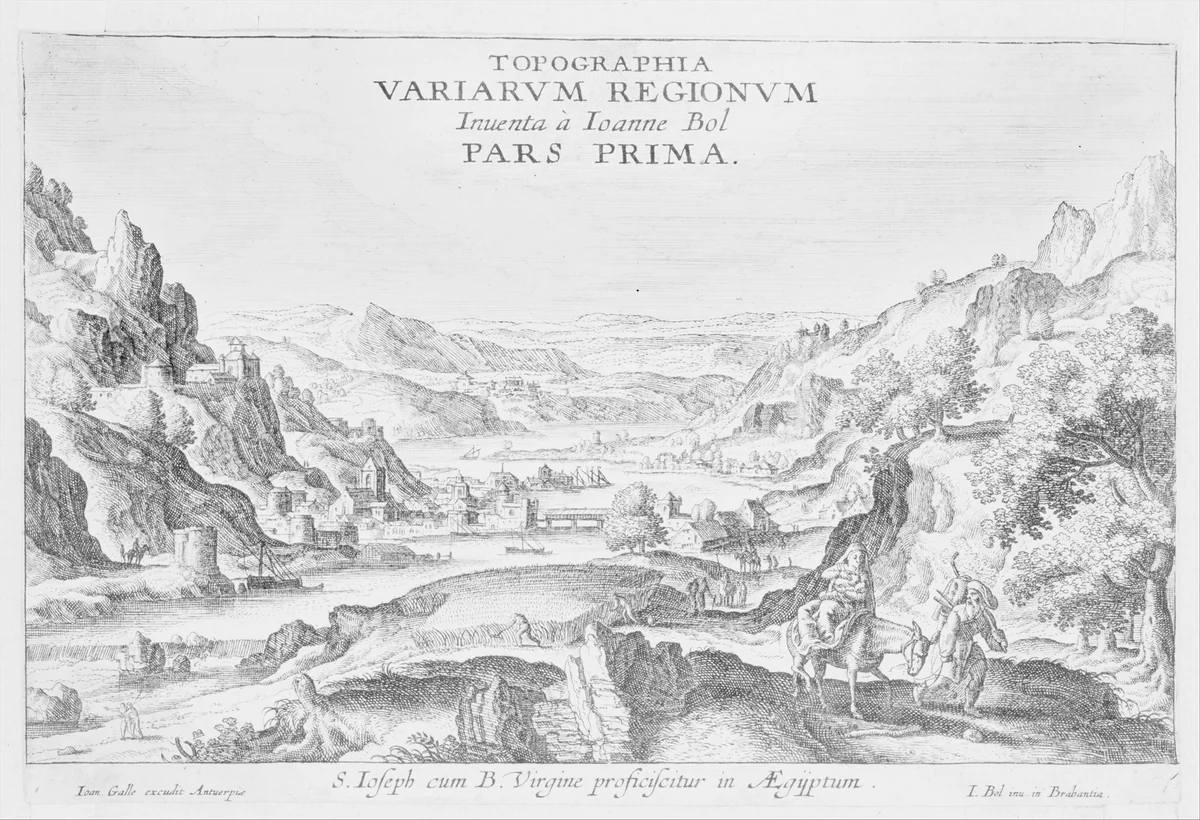 Topographia Variarum Regionum Pars Prima by Hans Bol, print, 1600-1676