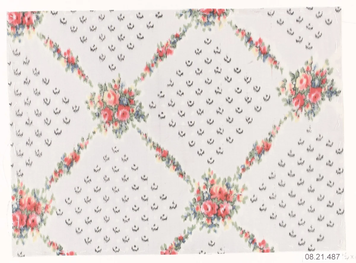 Textile sample by Unknown Designer, textile, 1900