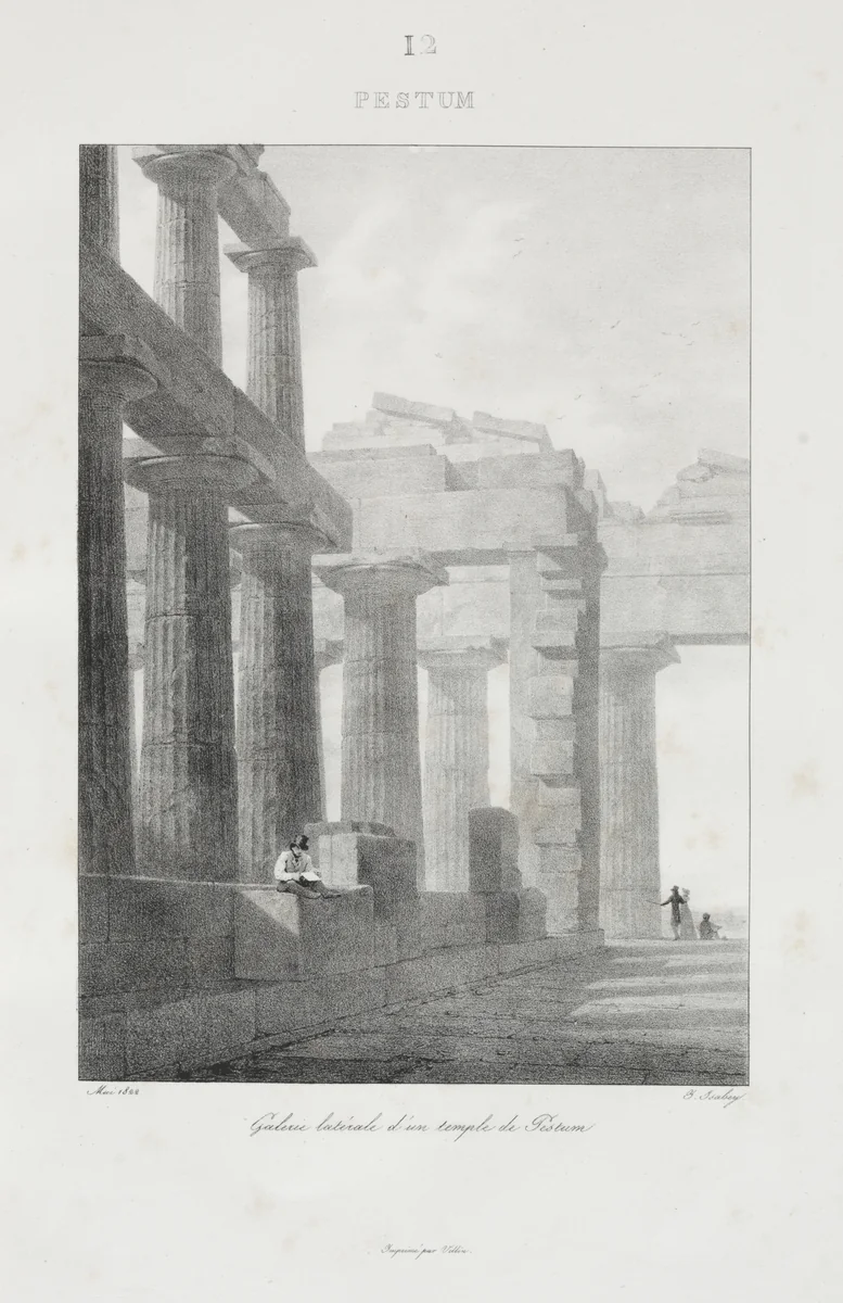 Voyage en Italie en 1822 by Jean Baptiste Isabey, book, 1833