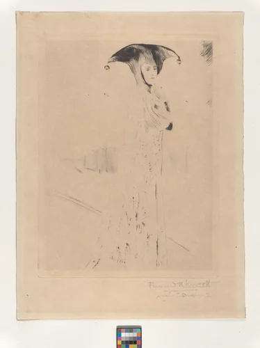 Bells (Une coiffure de grelots) by Fernand Khnopff, print, 1905
