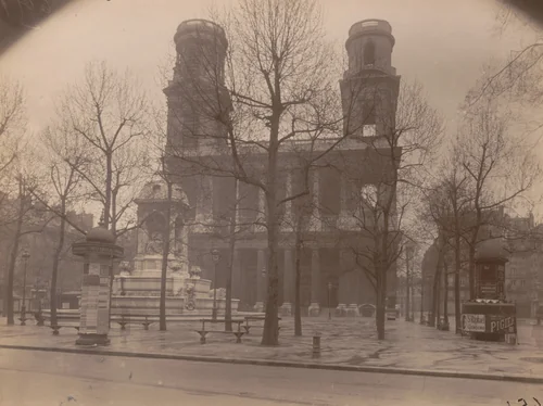 Saint Sulpice by Eugène Atget, photograph, 1926