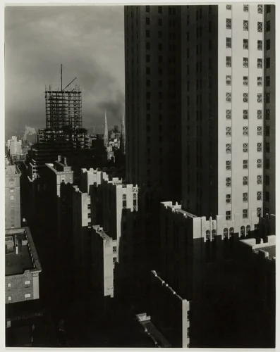 From My Window at the Shelton, West by Alfred Stieglitz, photograph, 1931